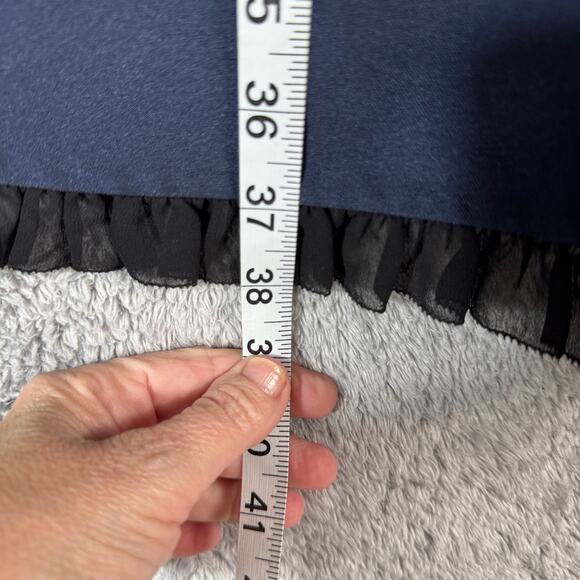 Kate Spade Navy Blue Mini Dress with Black Accents - Picture 13 of 13